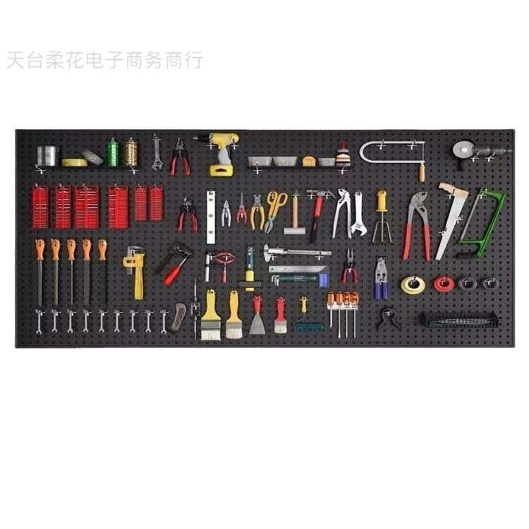 定带边框圆孔洞洞板工具墙多孔挂板手机配件置物架超市货架其他