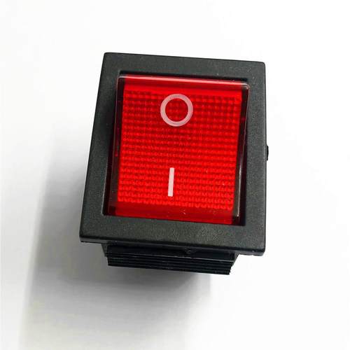 船型开关 翘板开关 KCD4-202N2 4脚 红色/绿色 15A 250VAC