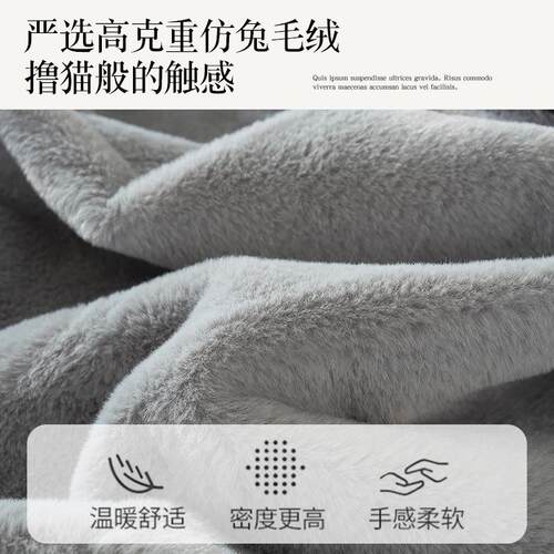美式ZCS烤火形罩套轻长方电炉罩高级感取暖烤火桌子罩套奢冬季烤