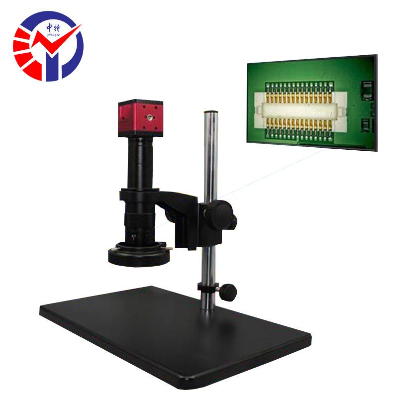 ZT1953高清视频显微镜 数码倍率14-150X可增倍工业检测电子显微镜