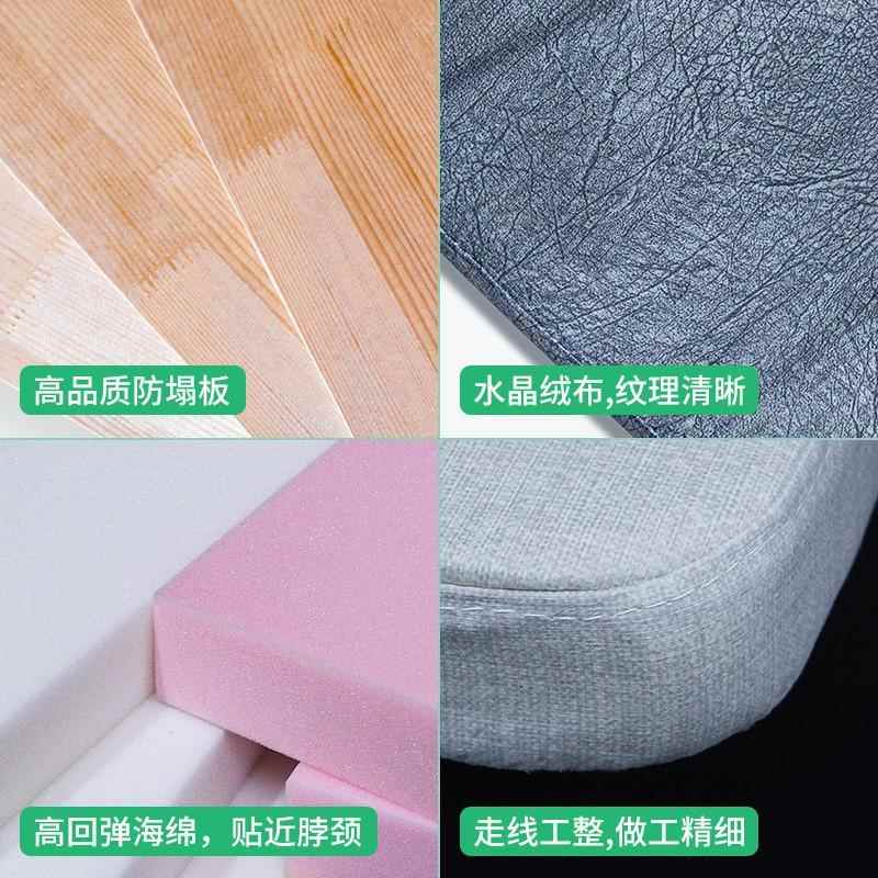美容床枕头美容院专用长方形按摩床上的小枕头带圆柱舒适防塌通用图片