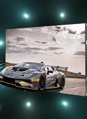 户外外全彩Lp8ED显示屏p立柱防水场商商用电子屏室8广告大屏幕亮