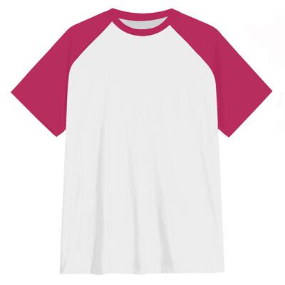 Shoulder insertion short sleeved heat transfer printing