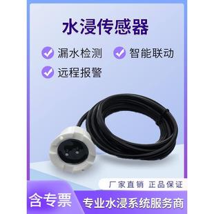 水浸有线浸水传感器渗漏检测基站机房水位全水浸传感器短信报警联