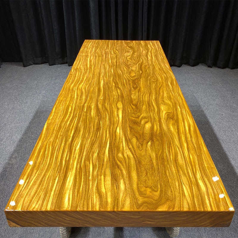 柚木实木大板会议桌 胡桃木办公书桌黑檀天然边红木茶桌餐桌一体,商业/办公家具,大班台/主管桌,淘宝优惠券,粉丝福利购,淘宝优惠卷