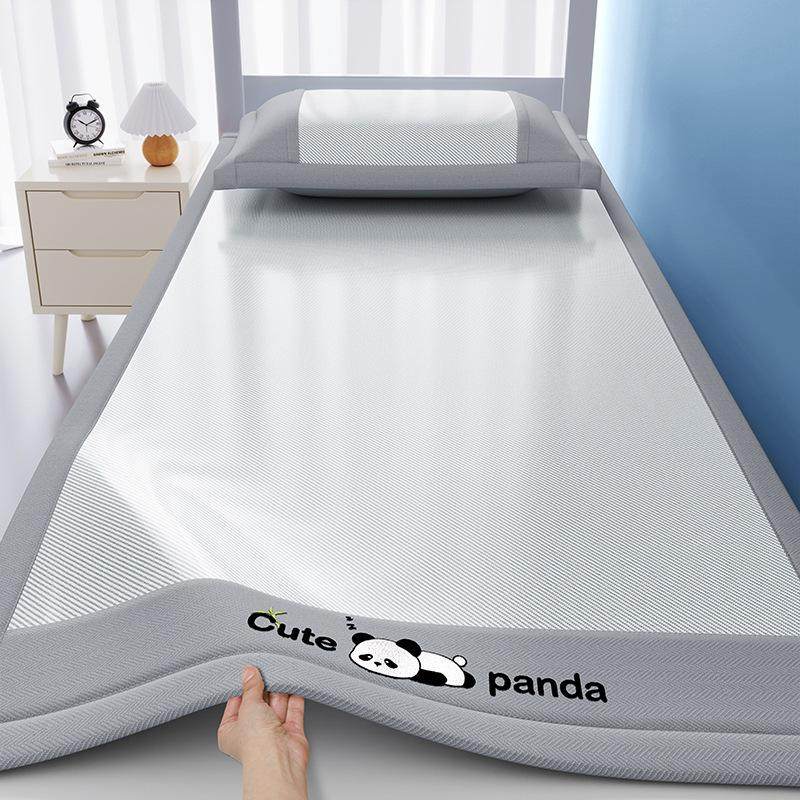 a类抗菌学生宿舍凉席冰丝席夏季寝室单人折叠软席夏天席子可机洗,床上用品,冰丝席,淘宝优惠券,粉丝福利购,淘宝优惠卷