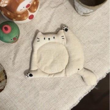 创意猫咪宠物友好高颜隔热餐垫