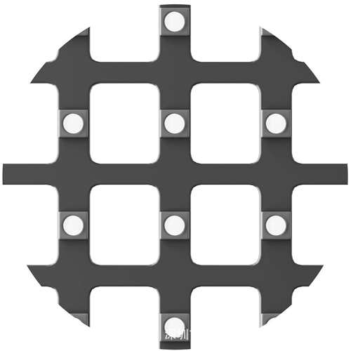 贴膜led全息屏隐形透光屏 LED全息蜂窝屏厂家 国佳p5隐形屏