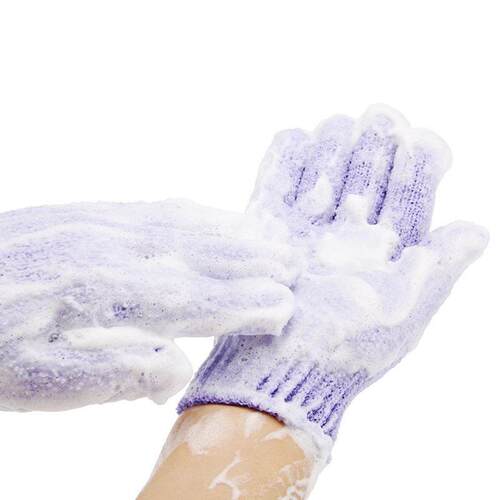Bath For Peeling Exfoliating Mitt Glove For Shower Scrub Glo