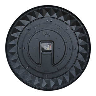 北欧创意客厅装 饰挂钟简约18寸圆形齿轮花边设计时钟挂墙家用钟表