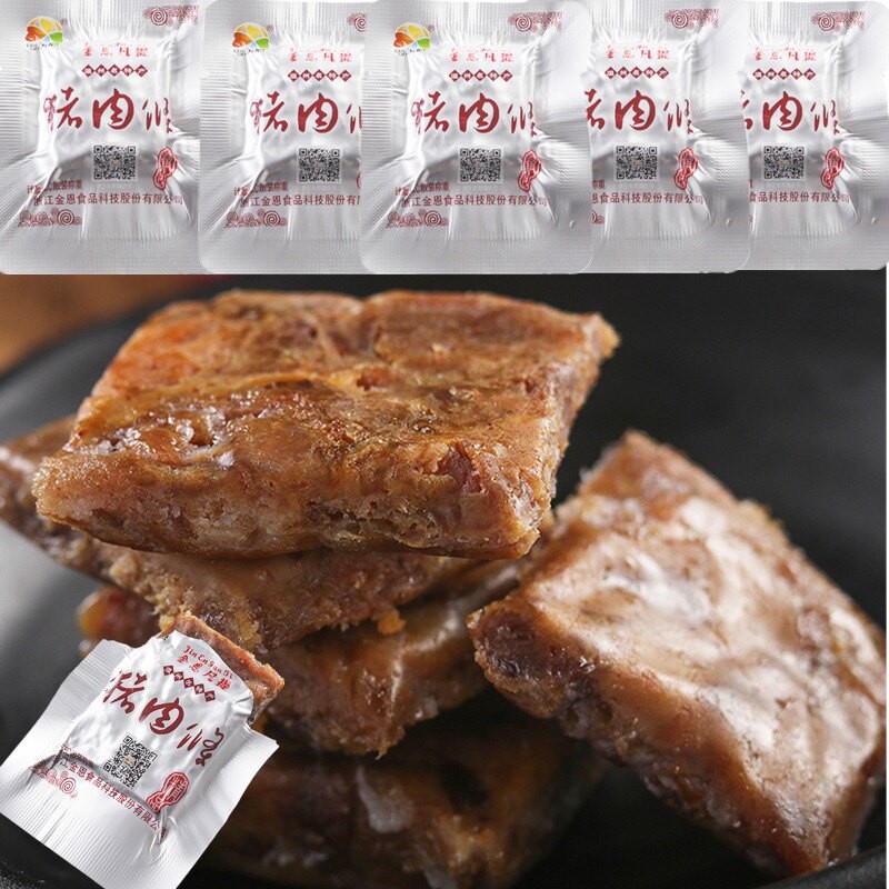 金恩凡提猪油渣猪肉条香酥肉散称独立小包装休闲零食温州特产包邮