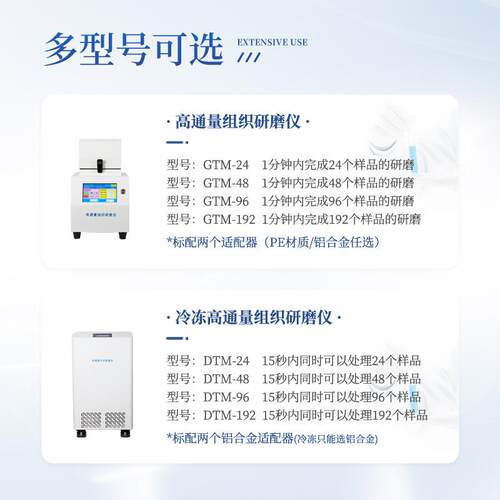 高通组式织研多磨仪低温冷冻组织研磨仪253立样品组织研磨量机