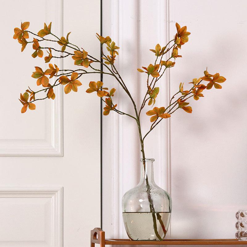 ins仿真日本七星树枝仿真绿植