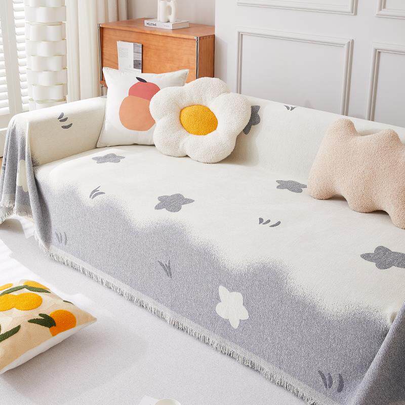 ins风沙发巾一体式沙发盖布四季通用防滑坐垫子全包沙发套罩