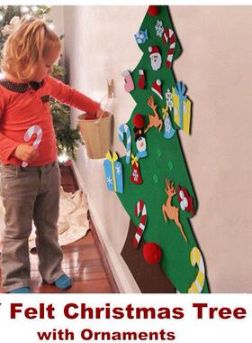Christmas Tree Set Xmas Gifts Door Wall Hanging Decorations