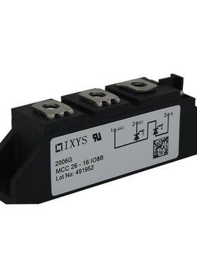 艾赛斯IXYS双向可控硅MCC26 - 16IO8B MCC26-161O1B货源充足 原厂