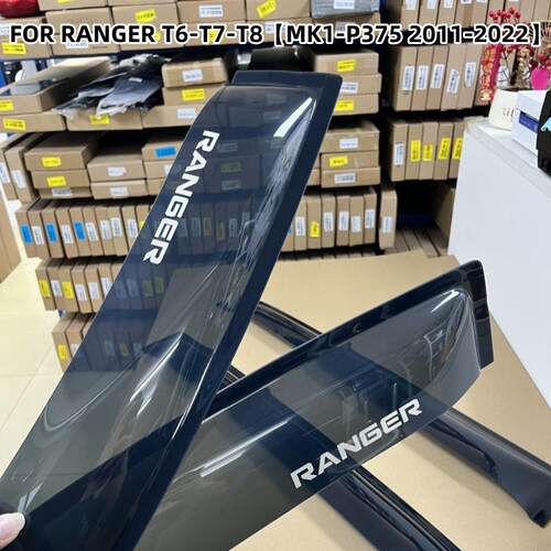 适用福特游骑侠T9晴雨挡雨眉遮阳板Ford Ranger T6 Window Visor
