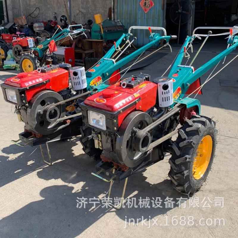 力手马扶大拖拉机15马手扶旋耕机小型ZDH农用柴力油开沟起垄器犁