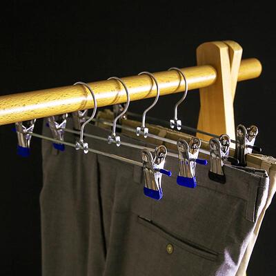 Creative Home Stainless Steel Metal Pants Hangers, Underwear