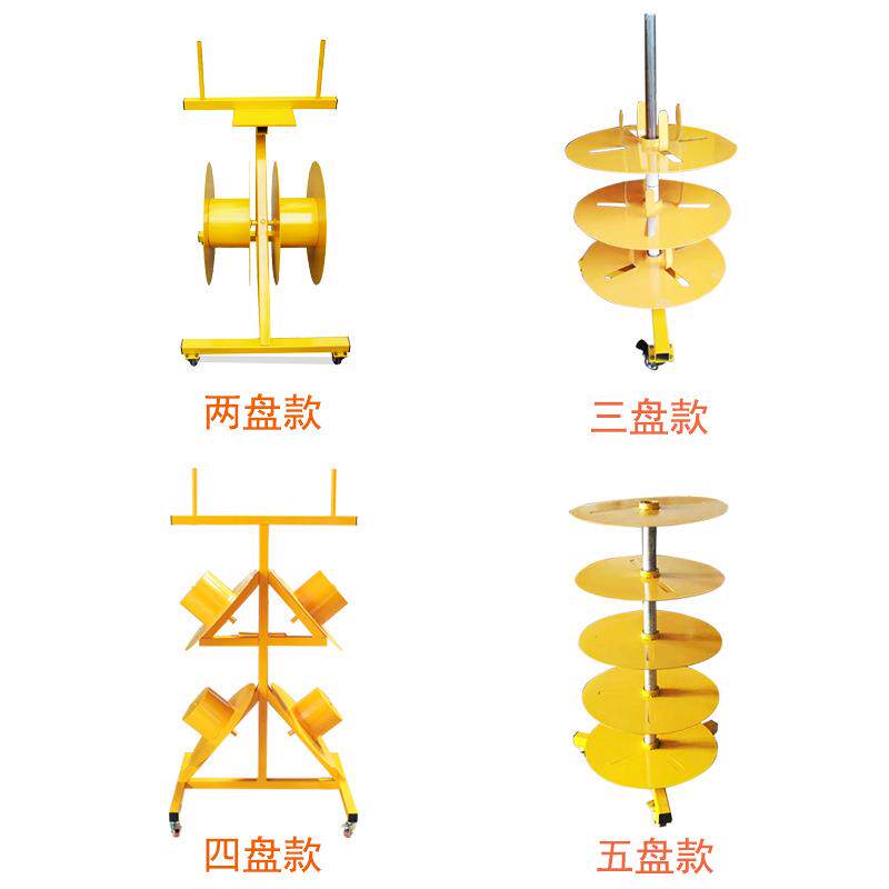 门设备三层转盘运胶条架旋转2盘架架放胶条子架胶条输工具窗推车
