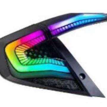 适用十代思域尾灯总成改装RGB款幻彩LED星空款CIVI RBG LED TAIL