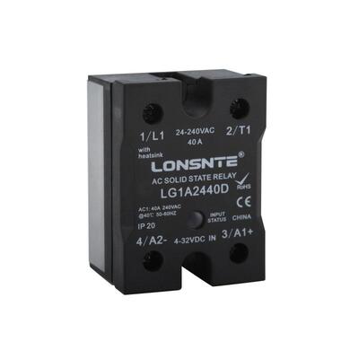 LGA24100A蓝1石固继电态器单相220VAC交流控A制交流过零TB677491S