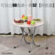 圆餐桌家用 圆桌子小型 圆形小桌子 圆形桌子折叠 休闲阳台小圆桌