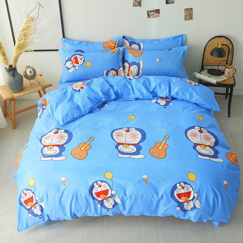 卡通哆啦A梦被套单件被罩学生宿舍单人双人床上用品150x200x230cm