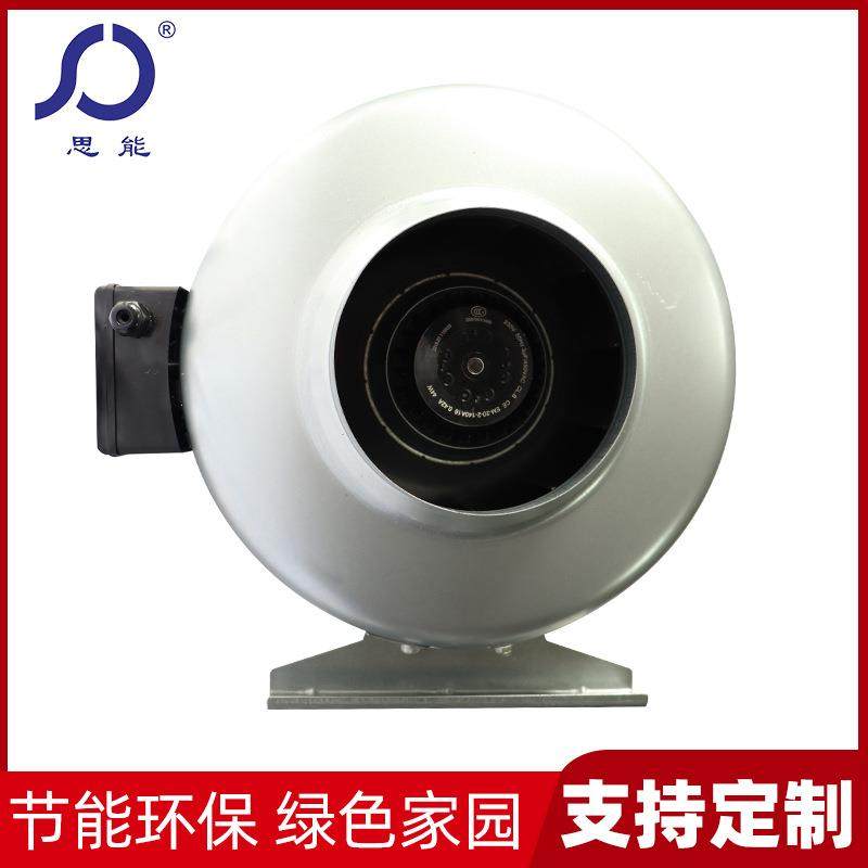 厂家直销GDF125AC离心管道风机圆形管道低噪音机室内排气风机