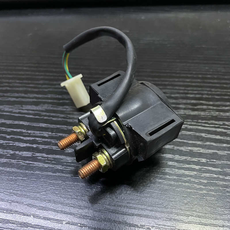 适用 轻骑大韩晓星摩托车GV300S QY300 QM300 启动继电器起动磁吸
