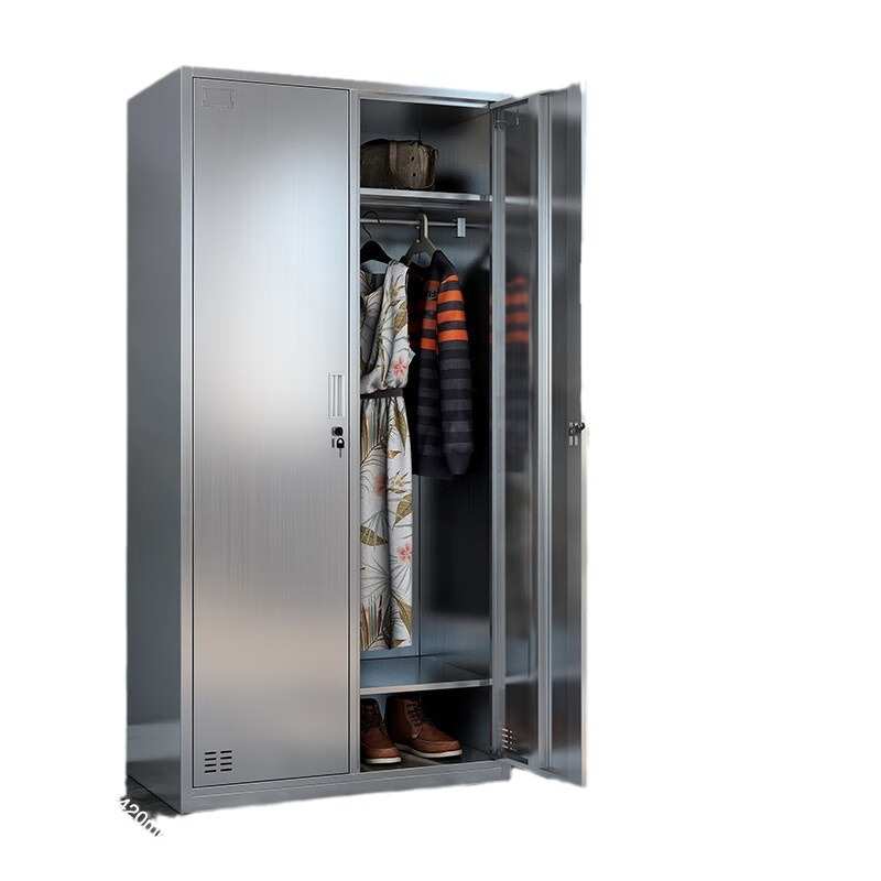 304不锈钢更衣柜食品厂员工更鞋柜实验室无尘净化车间多门储物柜