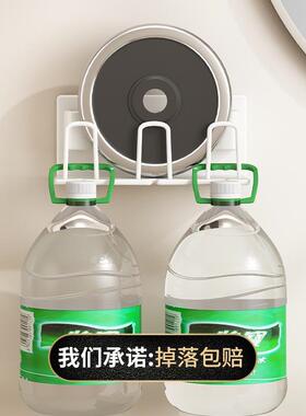 漱刷置物架卫生牙间口杯置物架壁挂式免打孔电动牙刷ZZJ52369架奢