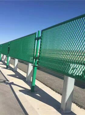 衡阳桥梁防抛网高速公路防眩网高架桥方形菱形防护网栏防坠落框网