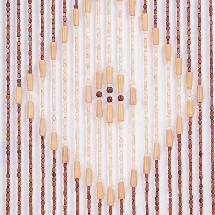 直销2个方块木珠门帘38根木珠门帘