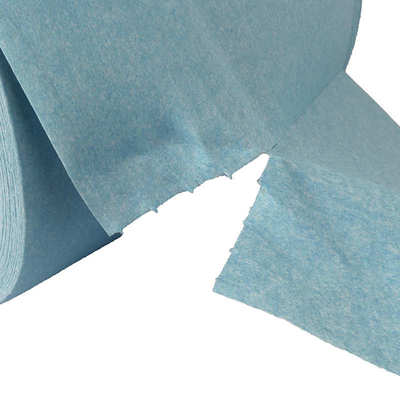 卷筒蓝色无尘纸原纸工业用大盘卷纸250*380mm平纹无尘大卷纸批发