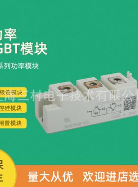 功率IGBT模块SKM75 100 150 200 300 400GB17E4 SKM150GB17E4G