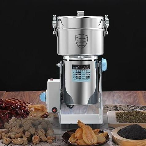 家用粉碎机小钢磨研磨器多功能磨粉机超细三七打粉机打碎机可商用