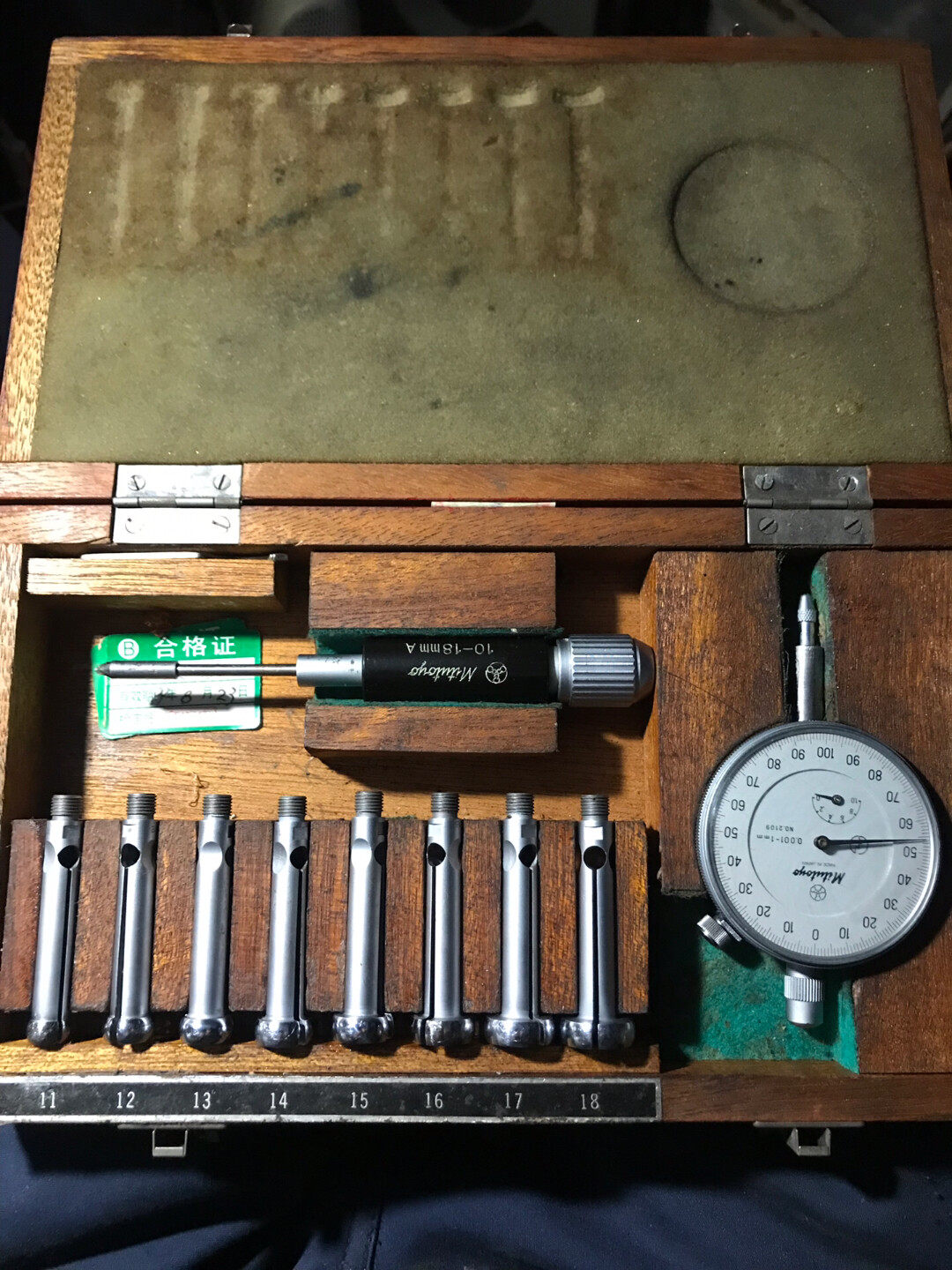 三丰10-18内径量表