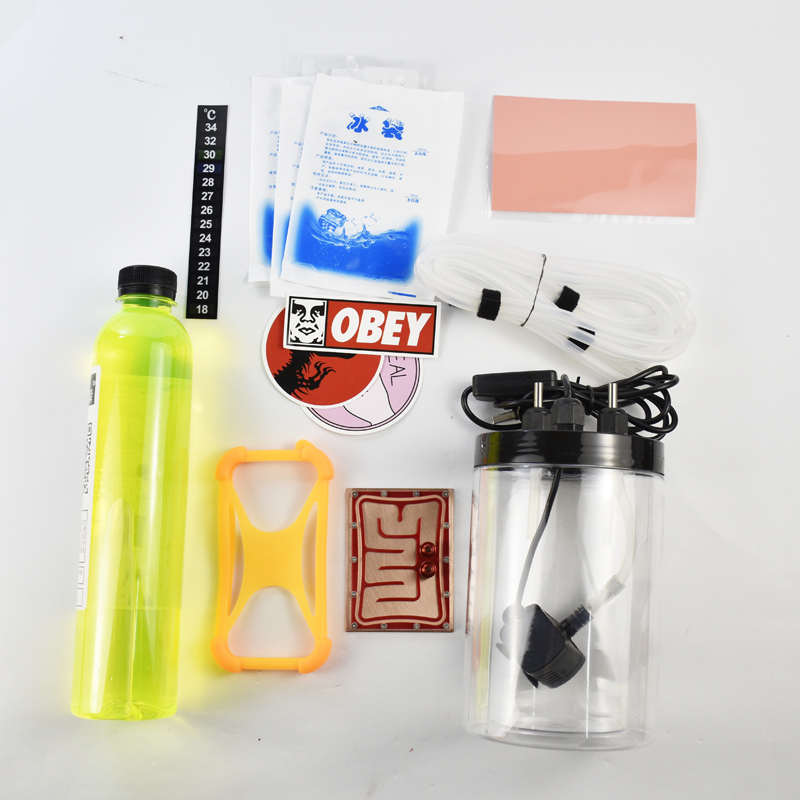 降温手机液冷水冷冷却7p8p式xsmax神器果 散热器冰平板 x壳直播