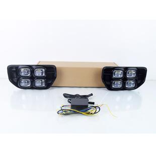 适用23 雾灯 24年福特游琦侠ranger日行灯日间行车灯流光转向改装