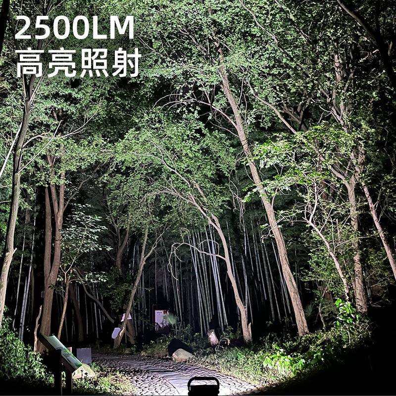跨境新款夜市地摊灯大功率工作灯高流明便携式手提远近光警示功能