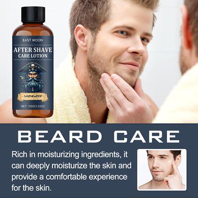 East Moon Post-Shave Balm - Refreshing Men's Facial After-Sh