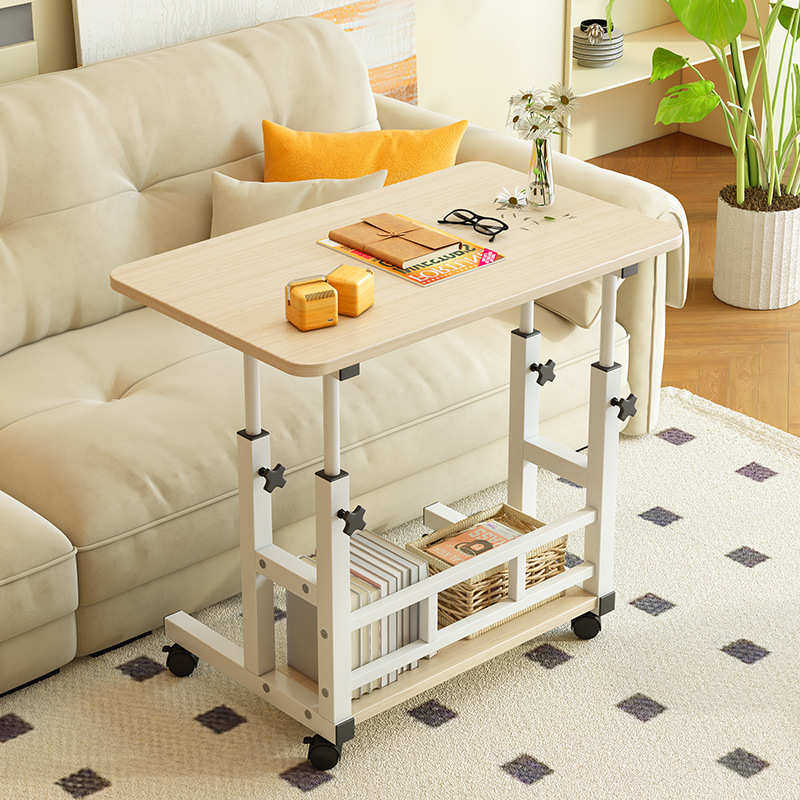 床边桌可移动简约小桌子卧室家用学生书桌简易升降宿舍懒人电脑桌,住宅家具,床边桌,淘宝优惠券,粉丝福利购,淘宝优惠卷