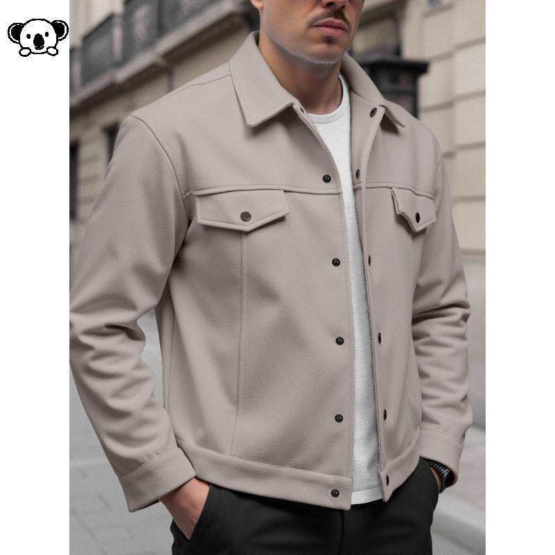 R 69534 Men Outdoor Shirt Jacket Loose-Fit Casual衬衫夹克