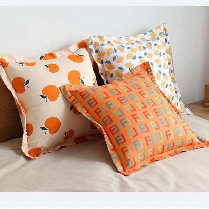 沙发抱枕套正方形客厅碎花靠枕套45×45床头靠背垫棉布靠垫套,居家布艺,靠垫/抱枕,淘宝优惠券,粉丝福利购,淘宝优惠卷