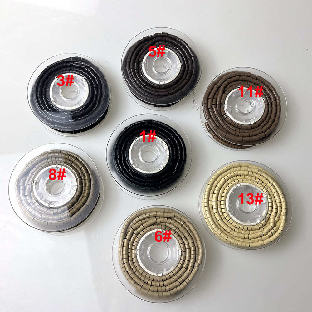 Pre Loaded 402030 硅胶环 接发扣 silicone rings 1000/卷 接发