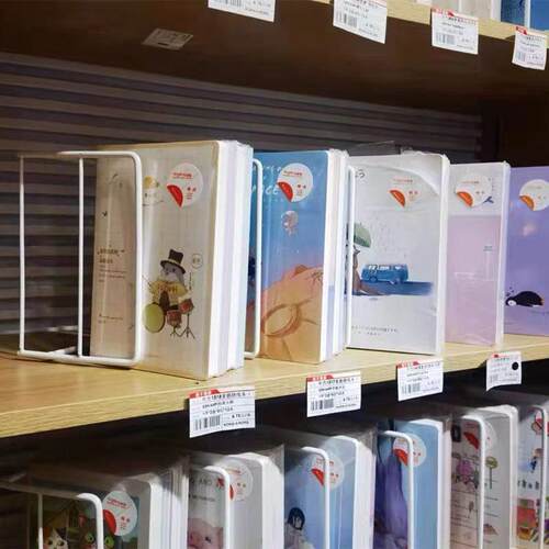 七道弯本子架九道弯八道弯本册架铁架子书架资料册架商品商品分隔