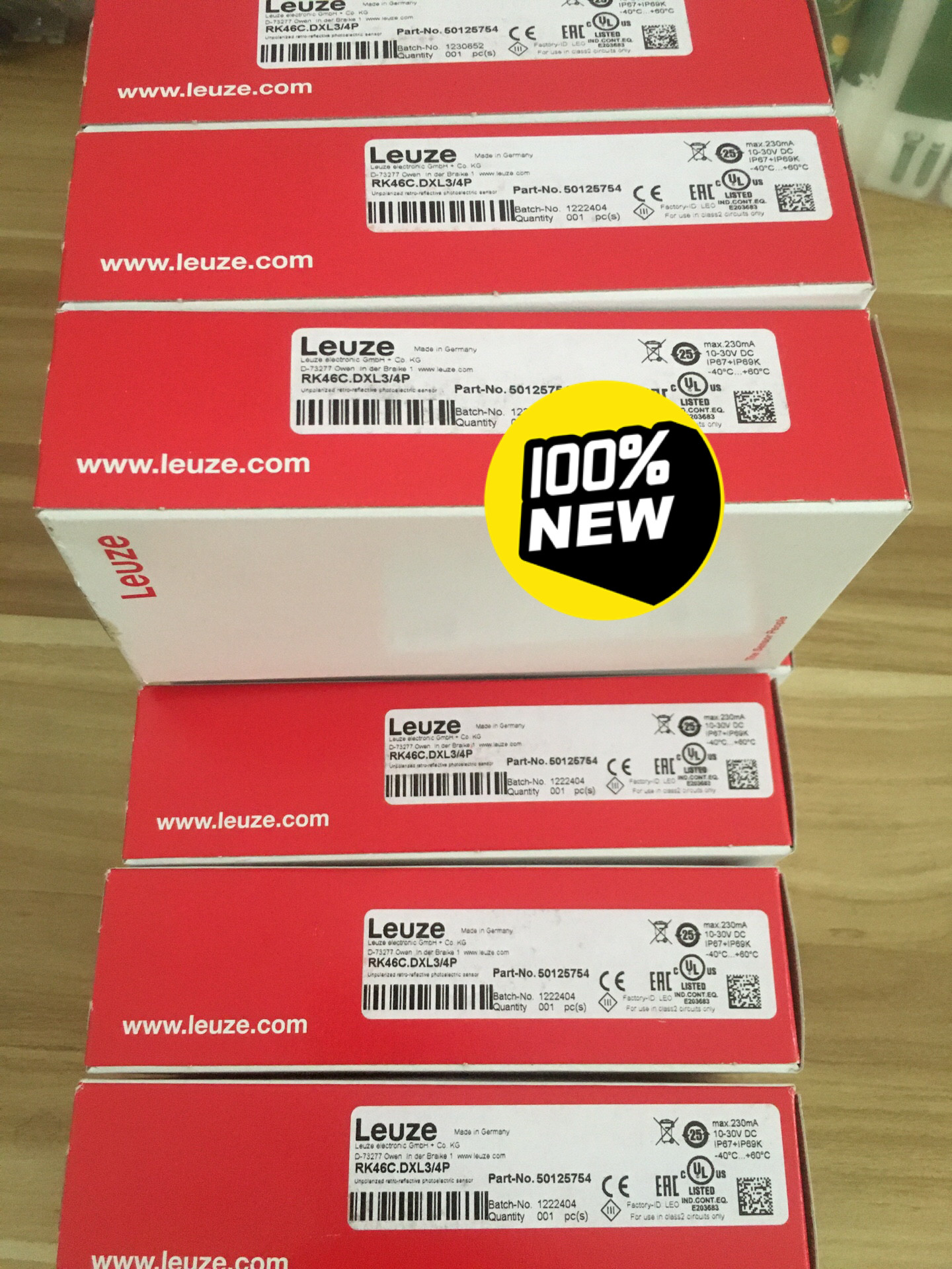 全新包装劳易测RK46C.DXL3/4P订货号5012575