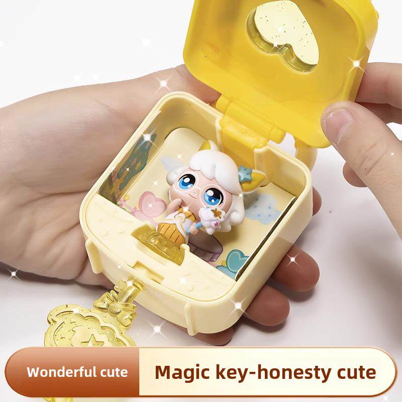 奇妙萌可之魔法钥匙诚实梦珂女孩3生日5岁礼物儿童五玩具第四季