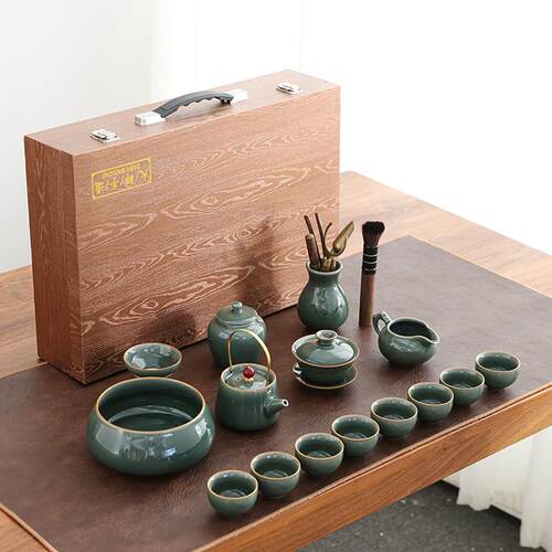 正品葛瑶茶具家庭公茶茶壶杯高档礼盒L套装商办务礼品定制ogo